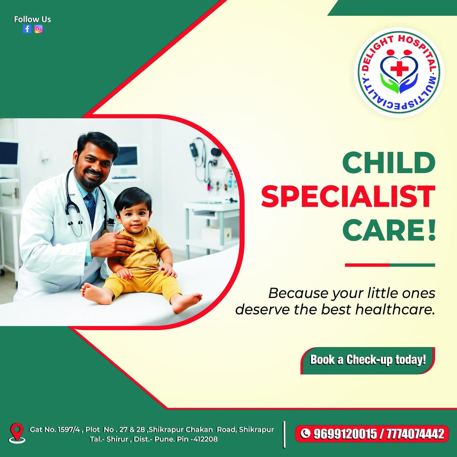Pediatric child specialist care