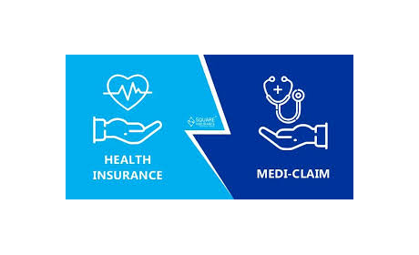 Health insurance and medi-claim logo