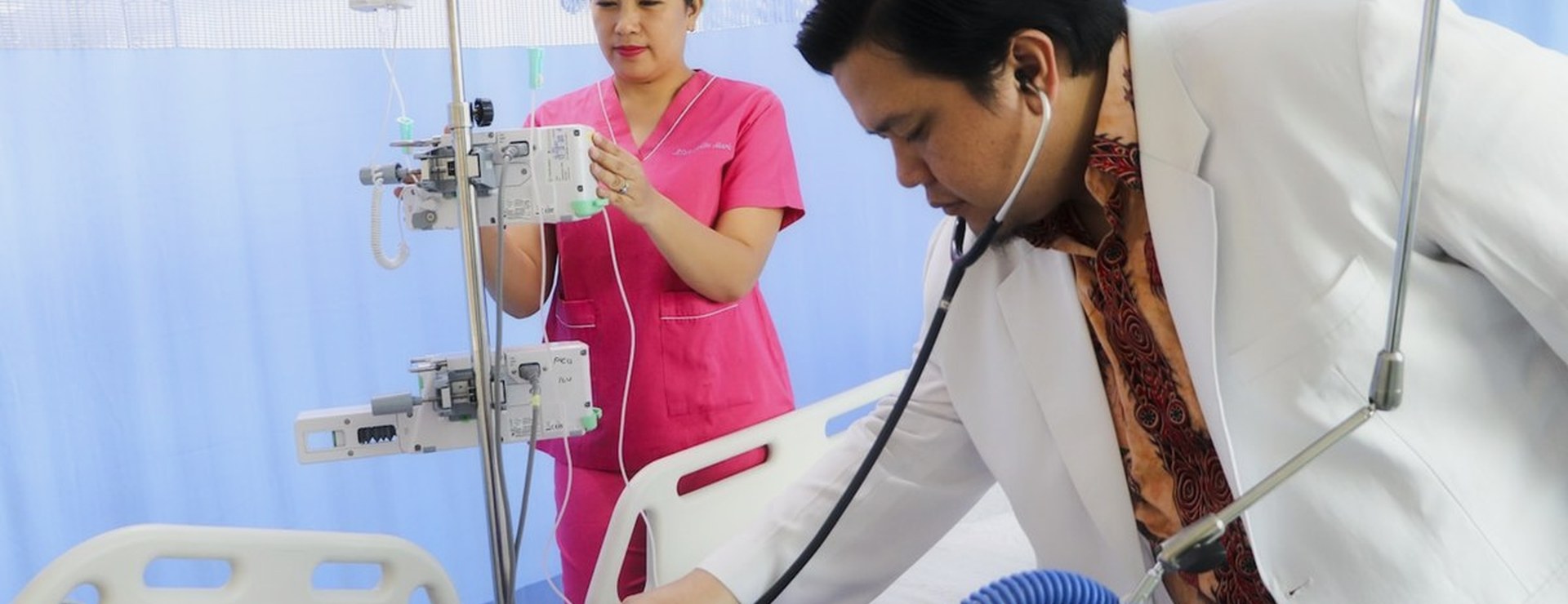 Delight Hospital ICU and patient care banner
